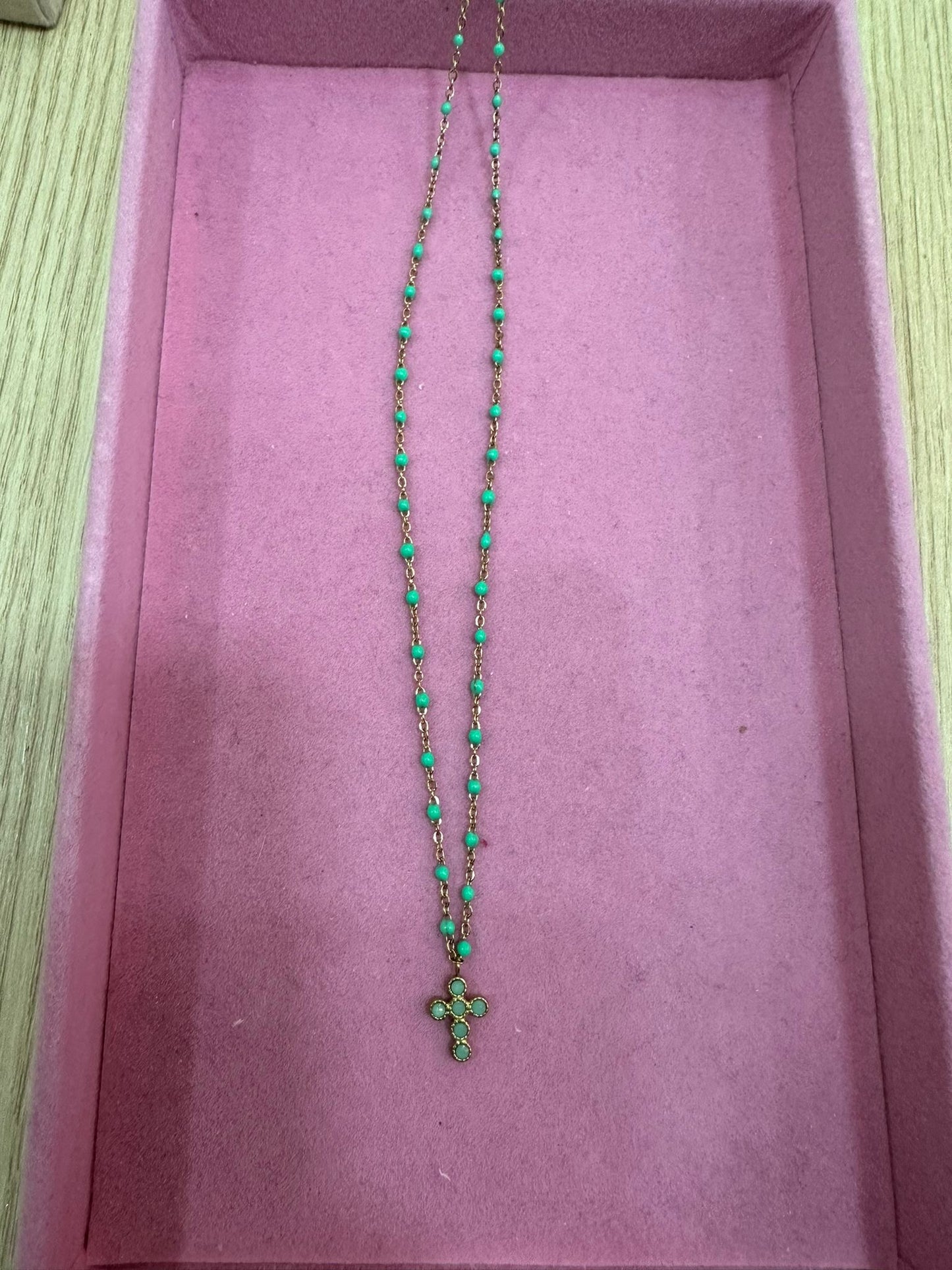 Collana CROCE VERDE